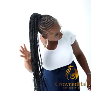 Braided Ponytail (Drawstring)
