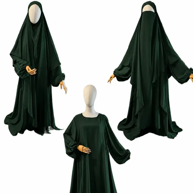 Khimar and dress