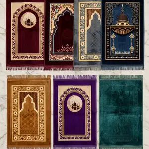 Large and Soft Muslim Prayer Rugs - Padded Prayer Mats