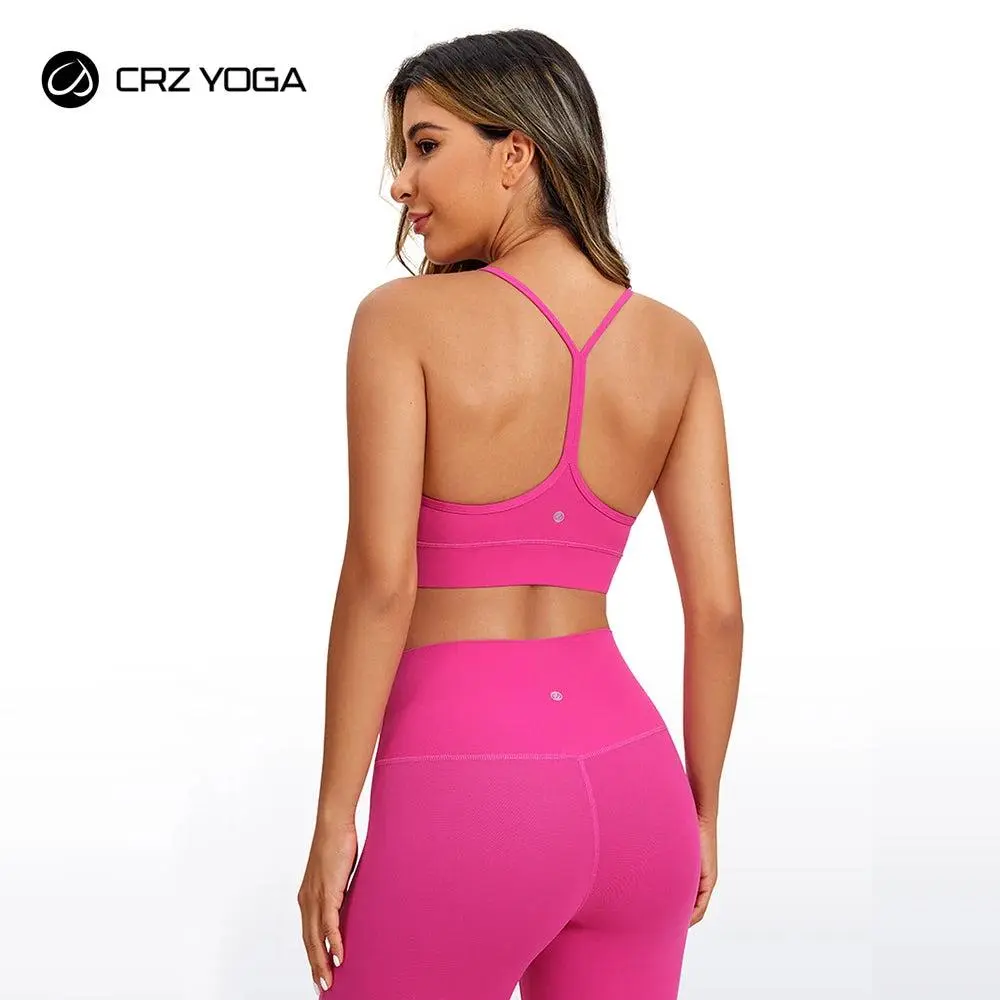 CRZ YOGA Butterluxe Y-Back Racerback Sports Bra
