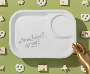 Brass Monkey "After School" Special Ceramic Serving Tray