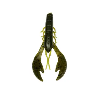 Kickin Craw 3.4-inch Crawfish Bait for Largemouth and Smallmouth Fish Effective Fishing Bait