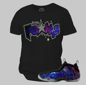 Foamposite One Galaxy Unisex T-Shirt To Match Sneakers, Air Foamposite One Galaxy Outfit, Graphic Tees, Womenswear Top T-Shirt