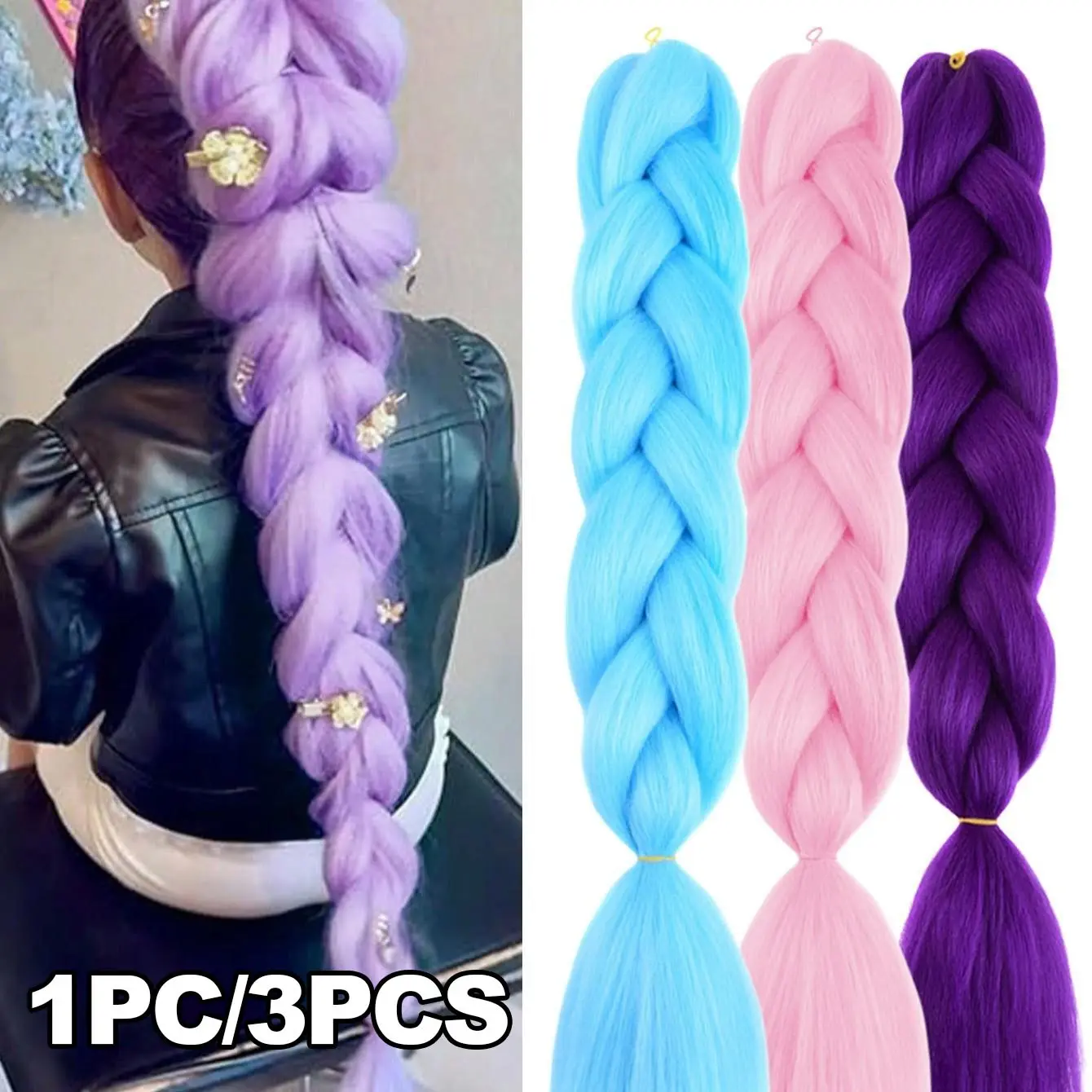 pink braids for kids - TikTok Shop