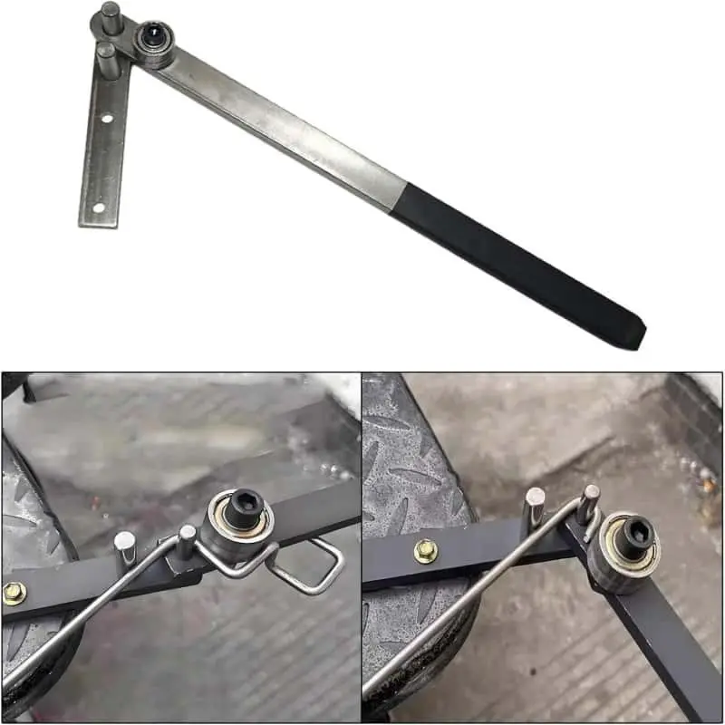 Manual Rebar Bending Tool, Metal Wire Bender, Multi-Angle Bending for 1-10mm Wires, Ideal for Construction, Gardening, DIY Projects, Hand Tools