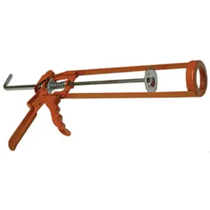 212 MAIN S and G Tool Aid 19300 Heavy Duty Caulking Gun - Push Rod, Quick Release, Epoxy Steel, Smooth Flow Epoxy Sealant Dispense Tool for Outdoor Cycling Equipment Maintenance