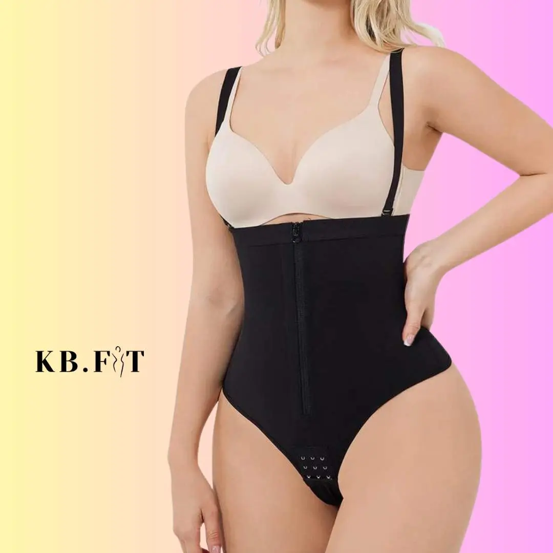 Zip Compression Shapewear w/ removable straps