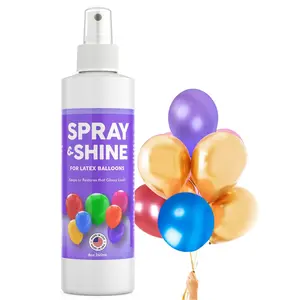 Berkland Shine Spray for Balloons for Latex Balloon 8oz Bottle Gloss Shine for a Brilliant Appearance Hi Gloss - Brillo Para Globos - Spray Shine