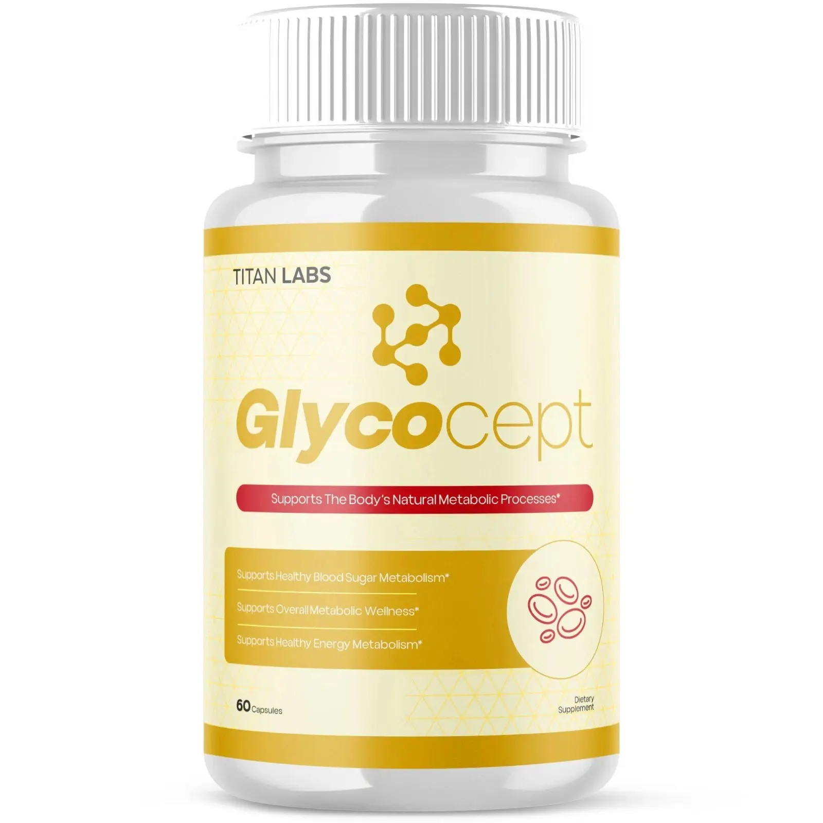 Glycocept Advanced Blood Support Supplement Glyco Cept 60 Capsules