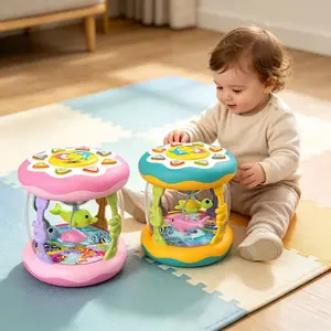 Montessori Interactive Duck-Shaped Sensory Musical Toy for Toddlers, Infant - Music Lights, Soothing Lullaby, Educational Unisex Outdoor Gift