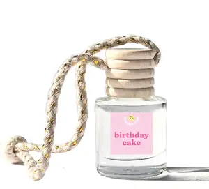 Birthday Cake Scented Car Freshener Car Diffuser - Sweet Bakery Scent for Long-Lasting Fragrance