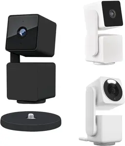 Camera Mount Compatible with  Cam Pan V3, Pan V4,  Duo Cam  Camera, 1/4" Thread Camera  Mount, Rubber Coated Base for Iron Surface, 1Pack