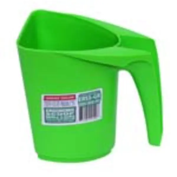 Ergonomic Garden Scoop Shovel - 4 Cups Capacity, Green, for Leisure Gardening Tasks, Ergonomic Scoop