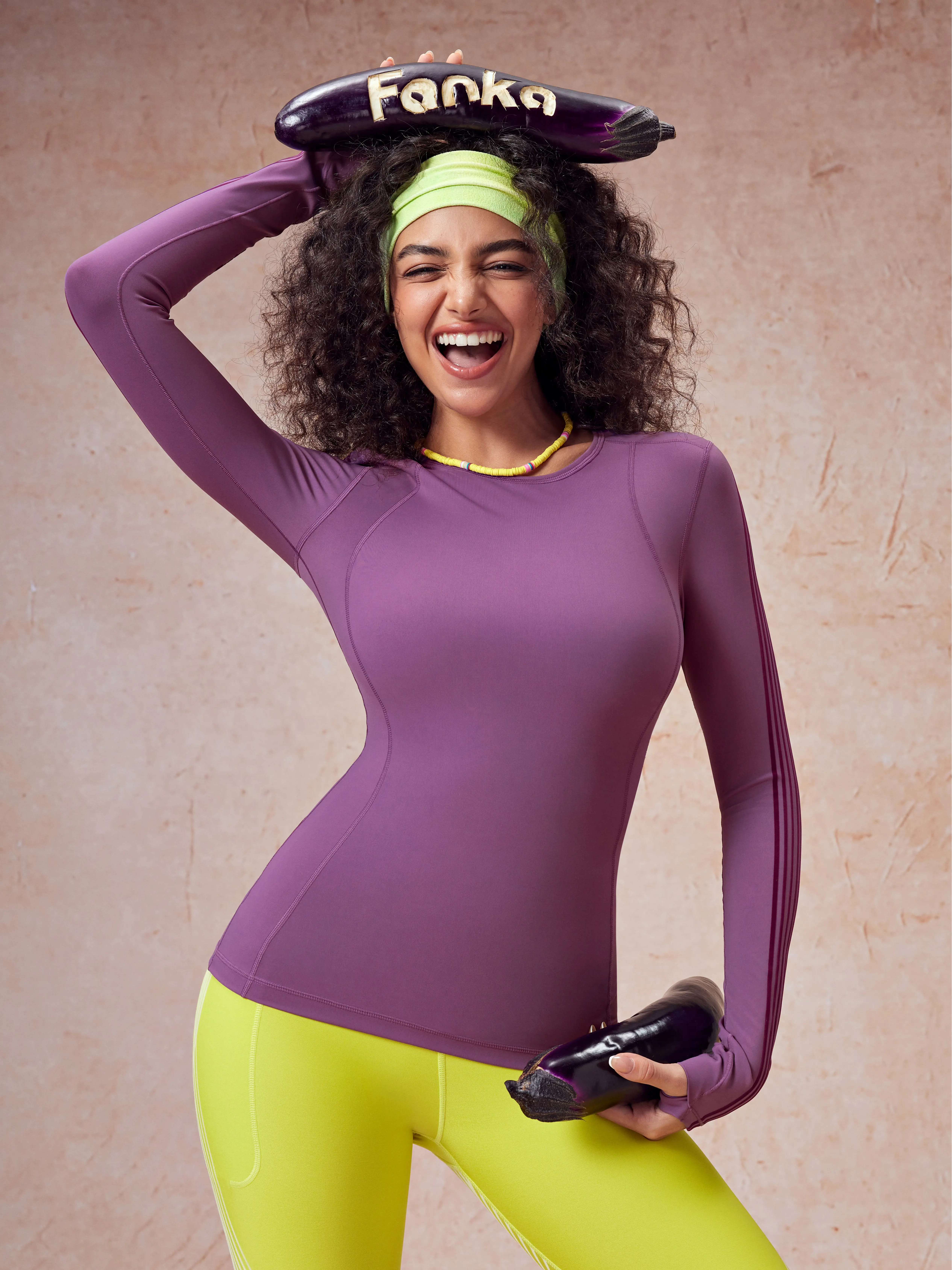 Fanka PowerBand Resistance Long Sleeve Top,summerwins