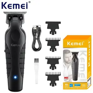 Komee Km-2299 Professional Cordless Hair Trimmer, 1200mah USB Rechargeable Clipper, Men's Gift, Home Use, High-Quality, Rechargeable Clippers, Hair Trimmer Tool