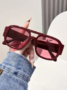 Stylish Women's Frame Glasses, Perfect for Outdoor Sports and Beach Vacation, Trendy Accessory for Travel and Fashion, Trendy Casual Sunglasses