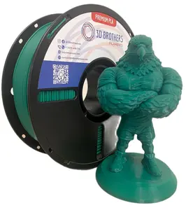 High Speed PLA Filament 1.75mm DARK GREEN – Made in USA | 1kg Spool | 3D Brothers USA