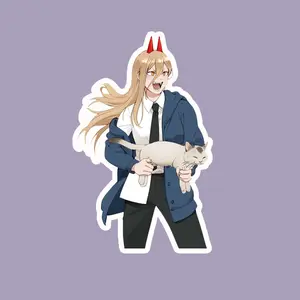 Power Chainsaw Man sticker