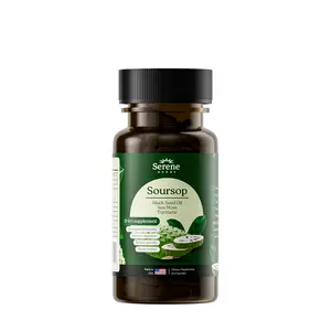 Serene Herbs 17-1: Sea Moss, Black Seed Oil 4000mg, Soursop 4000mg, Ashwagandha 2000mg, Turmeric, Bladderwrack, Burdock, Vitamin C & D3, Dandelion Root, Ginger- Herbal Supplement for Immune Support & Wellness(60 Count)