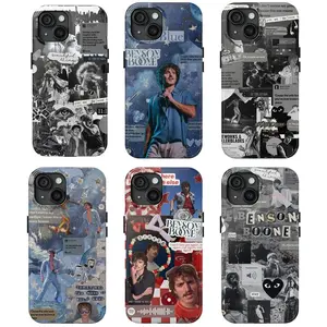 6 Styles American Heart World Tour of Benson Boone 2025 Phone Case, Phone Case for iPhone