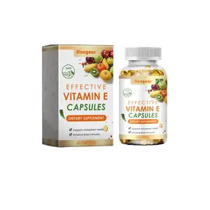 Googeer Vitamin E Nutrition Capsules – Plant-Based Blend