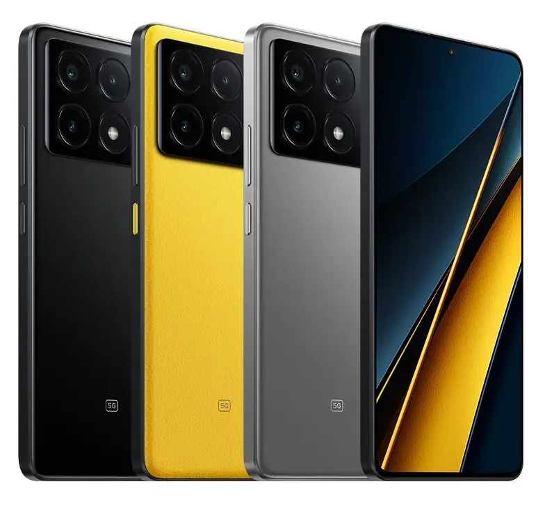 Xiaomi Poco X6 PRO 5G Black - 12GB RAM - 512GB ROM - Unlocked Global Version NEW and Sealed