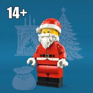 2026 New Enlarged Christmas Doll Compatible with 40820, Limited Edition Building Blocks Toy for Boys and Girls, Perfect Christmas Gift