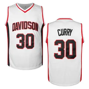 Men's #30 Vintage Basketball Jersey, Loose Fit, 100% Polyester Sports with Embroidered Letters and Numbers Training Wear Classic
