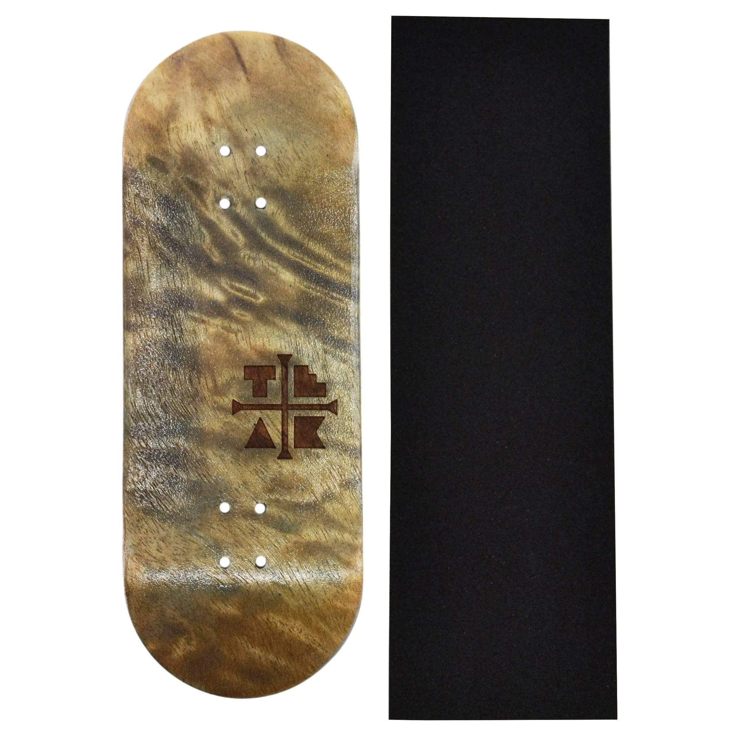 PROlific Wooden Fingerboard Deck, "The Graham Cracker" - 34mm x 97mm