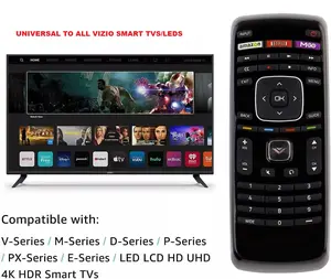 VIZIO XRT112 TV Remote Control, Compatible with VIZIO D650I-B2, E231I-B1, E241I-A1, E280I-A1 Models, Works with iHeart Radio, Amazon, Netflix, Home Theater Surround Accessories