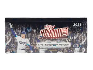 2025 Topps Stadium Club Baseball Hobby Box