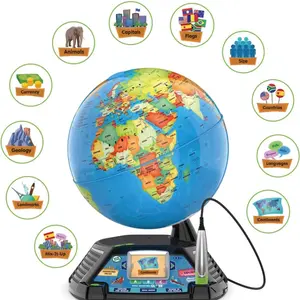 LeapFrog Magic Adventures Globe Educational Gift Set Boys Girls Multicoloured Game Musical