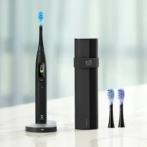 Oclean X Ultra S Sonic Electric Toothbrush, Smart Voice Guidance, 3X Cleaning Power, FlexFit Brush Head,5+ Modes, Travel Case, Anti-Mold Coating Oral