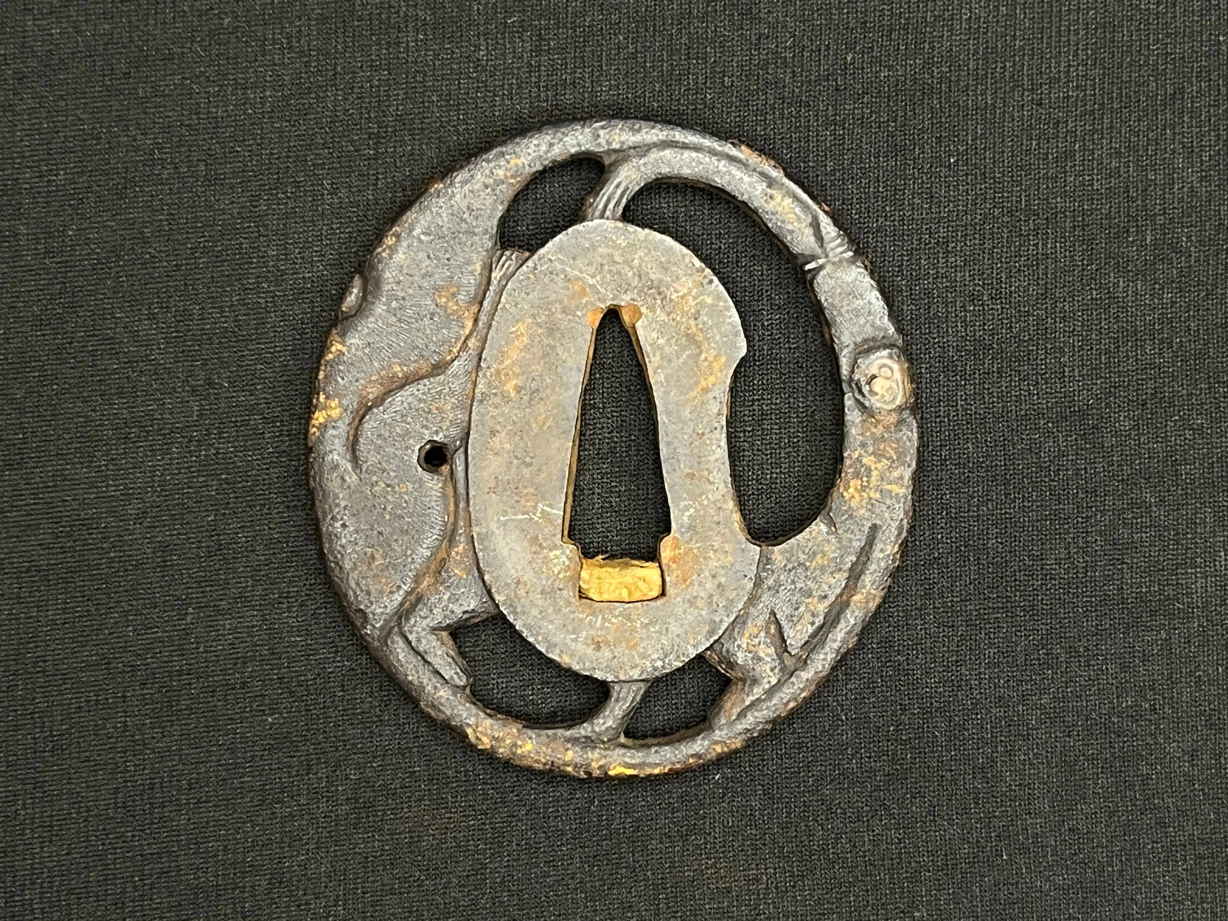 Antique Japanese Tsuba - Iron Handguard #003 Unverified