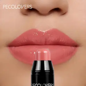1pc Long-Lasting Moisturizing Hydrating Lipstick, Lip Silky Moisturizing Lip Balm Moisturizer, Lustrous Natural Formula for Velvety Smooth Lips–Transform Dry Lips To Hydrated, Glossy Perfection, Moisture, Glossy Lipbalm