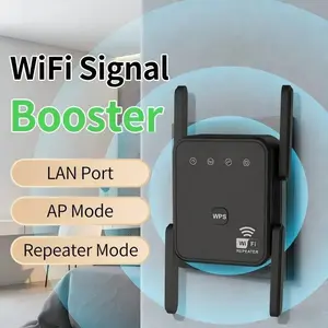 WiFi Extender 2026, 1200mbps Dual Band (5GHz/2.4GHz), Covers 10,000 Sq Ft & 50 Devices, Ethernet Port, Home Repeater, Us Plug