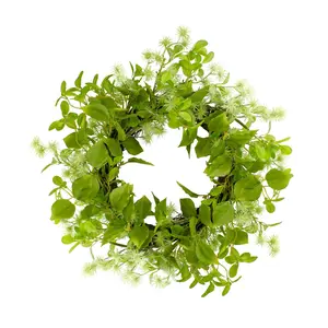 Northlight Jujube Floral and Foliage SpringtimeWreath