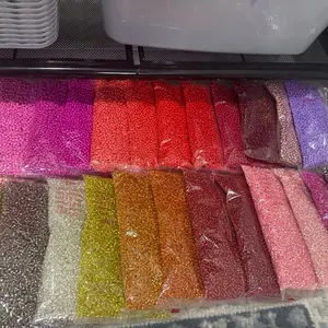100g bag of solid beads