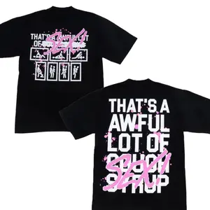 Funny Letters Graphic Shirt, That’s a awful lot of cough syrup S-5XL Shirt,  Streetswear  Style For Men , For Women