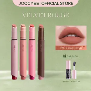 JOOCYEE Velvet Rouge, Matte, Blur, Smooth, Lipstick, Non-Smudging, Transfer-Proof, Silky, Mood, Lip Liner, Non-Drying, Long Wear, Beginner-Friendly, Multi Shades, Portable, For Holidays, Parties, Masquerades, Rush Ready, Spring Gift, Refresh Look