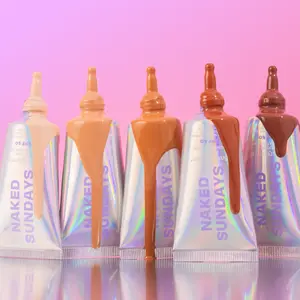 Naked Sundays BeautyScreen Peptide Foundation Tint SPF50 Lightweight Daily UV Coverage Tinted Mineral Sunscreen 15 Blendable Shades Moisturizing SPF Skin Tint Nourishing Hydrating Concealer