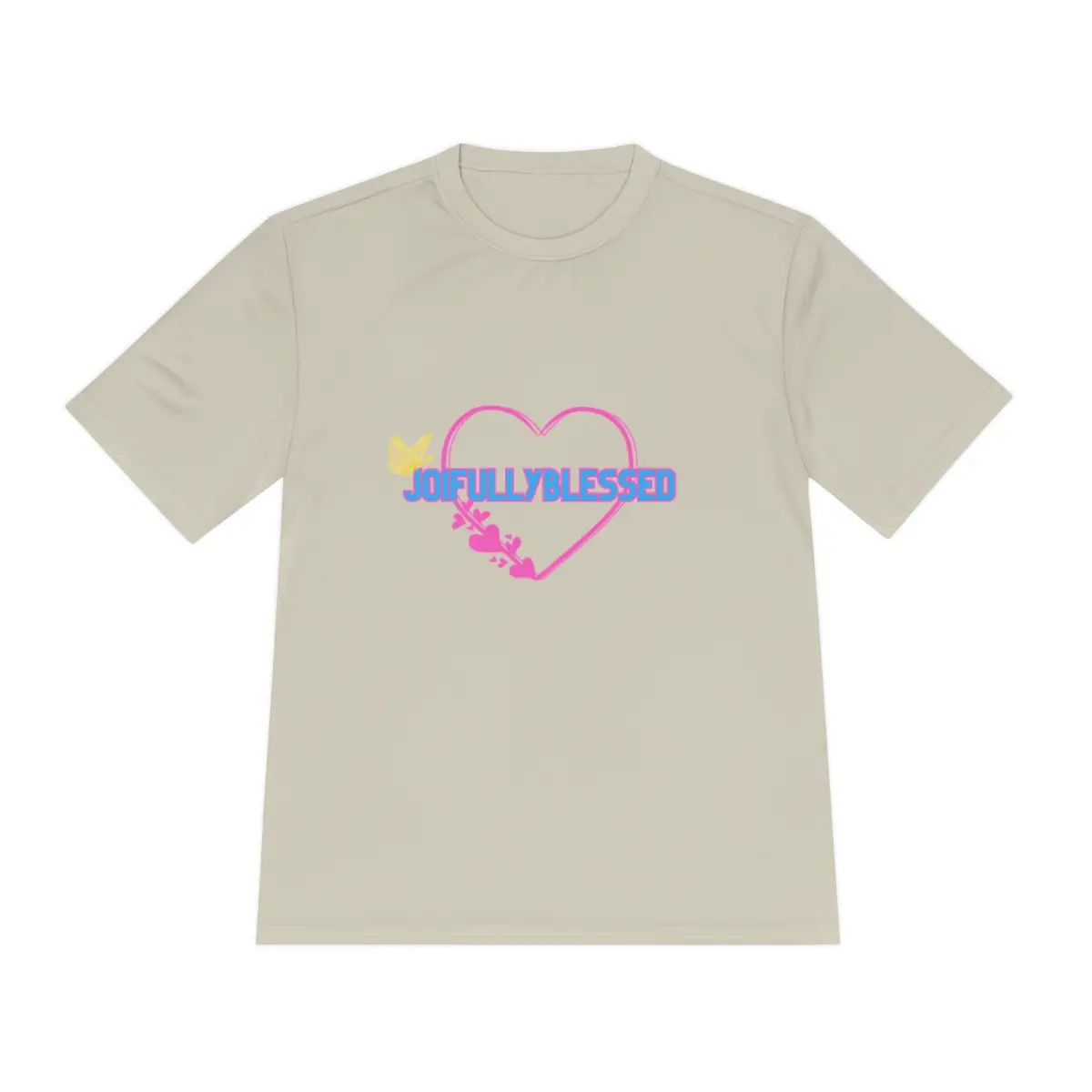 Psalm 46:5 blue words (Dri Fit) Tee