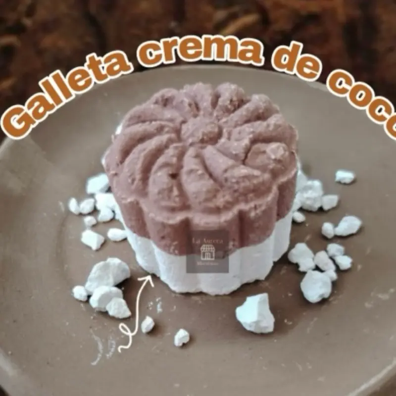 Miselanea la Aurora Creation Caolin  Koko - Caolin with Brown Clay Flower Shape, Made in Mexico