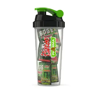 Shaker Sample Bundle - Three Samples of Edge of Insanity High Stim Pre Workout and a Shaker Bottle