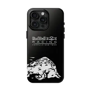 Red Bull Minimalist Monochrome Racing Case for iPhone 17 - 11 Pro Max Plus Mini X XR XS 7 8 Plus or SAMSUNG GALAXY S25 - S21 Ultra Plus