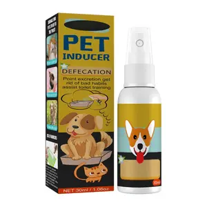 Pet Toilet Location Spray - Helps locate pet waste. Pet cat and dog toilet location indicator for waste induction.