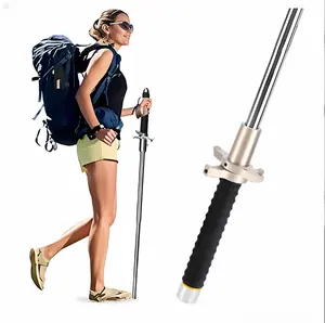 Telescopic Hiking Pole - Lightweight Trekking Staff with All-Terrain Support for Outdoor Adventures