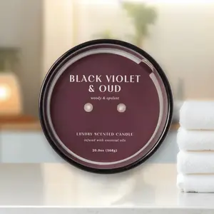 Threshold 20oz Metallic Jar Candle,Amber Sunrise,Trending Scented Candles,Long Burning,TikTok Hot Sale,Aromatherapy Decor,Large Candle