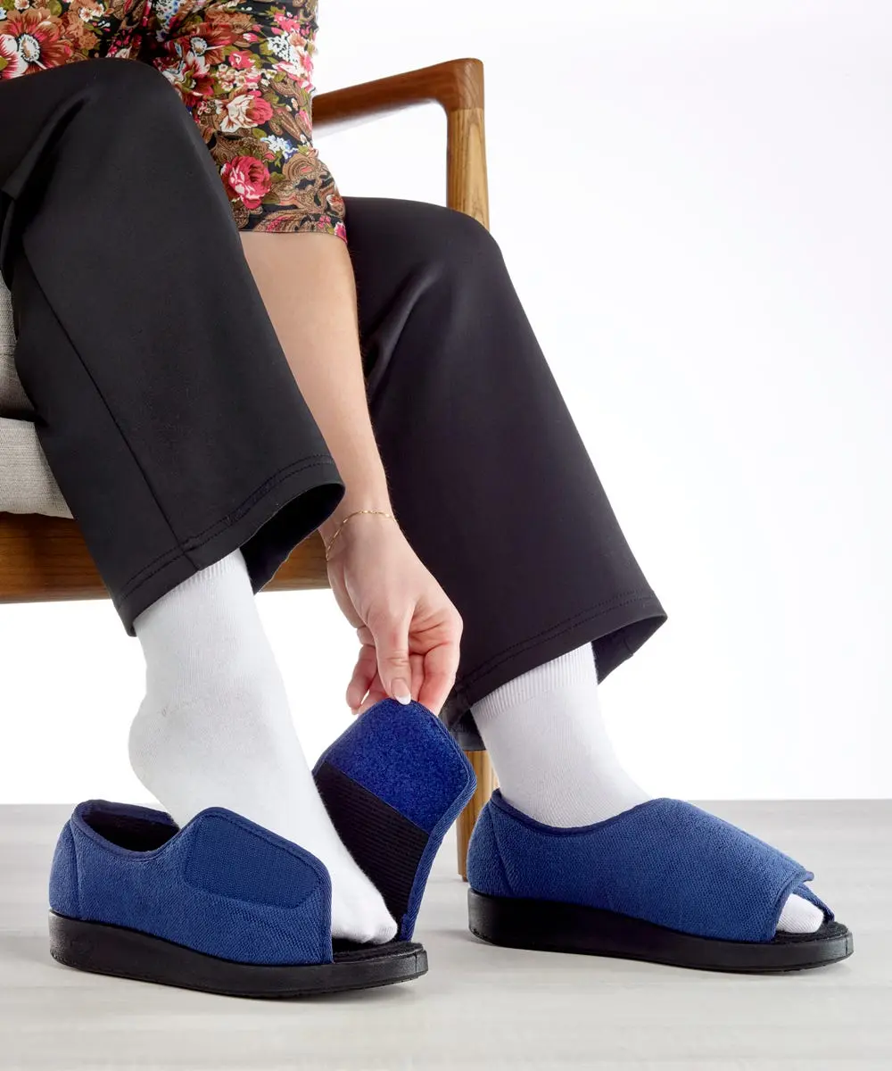Women’s Open-Toe Shoes – Adjustable Fit (Regular to Extra Wide), Footwear, Hammer Toes
