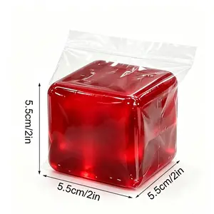 5cm Stress Relief Squishy Cube Toy, Kids Sensory Fidget Ball, Autism Therapy Gift, Classroom Prize, Office Desk Accessory